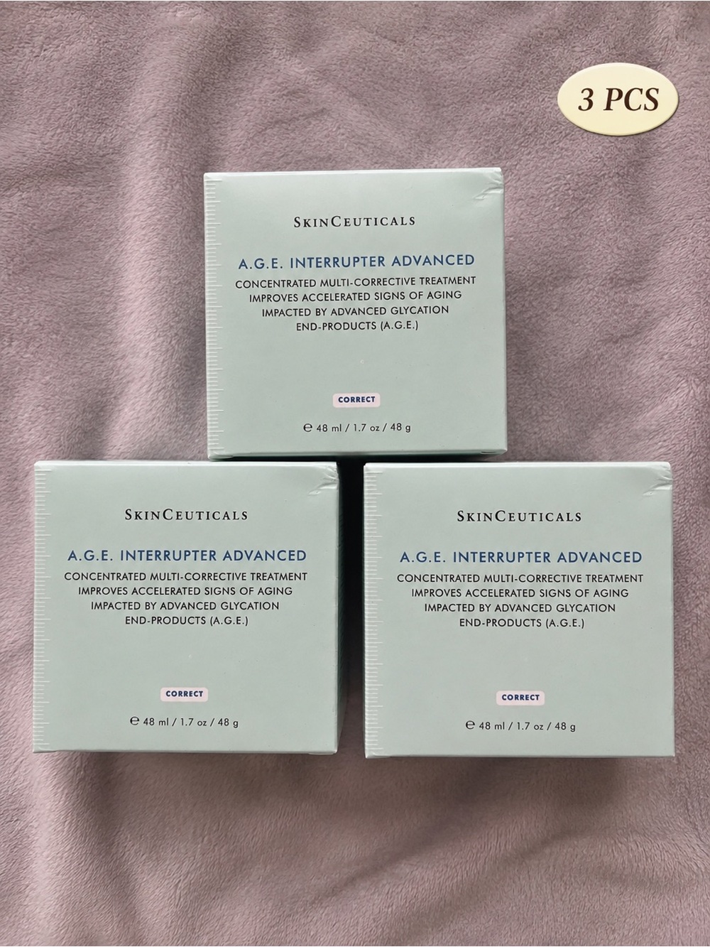 SkinCeuticals A.G.E. Interrupter Advanced Anti-Aging Cream - (3 pcs)